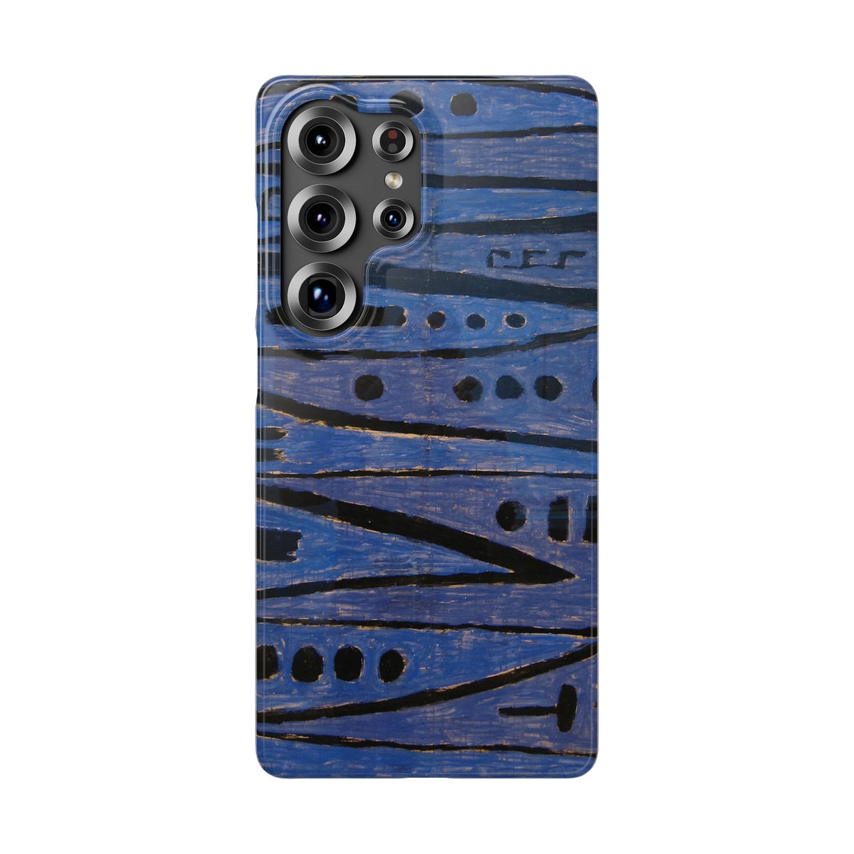 Heroic strokes of the bow by Paul Klee - Samsung Slim Case