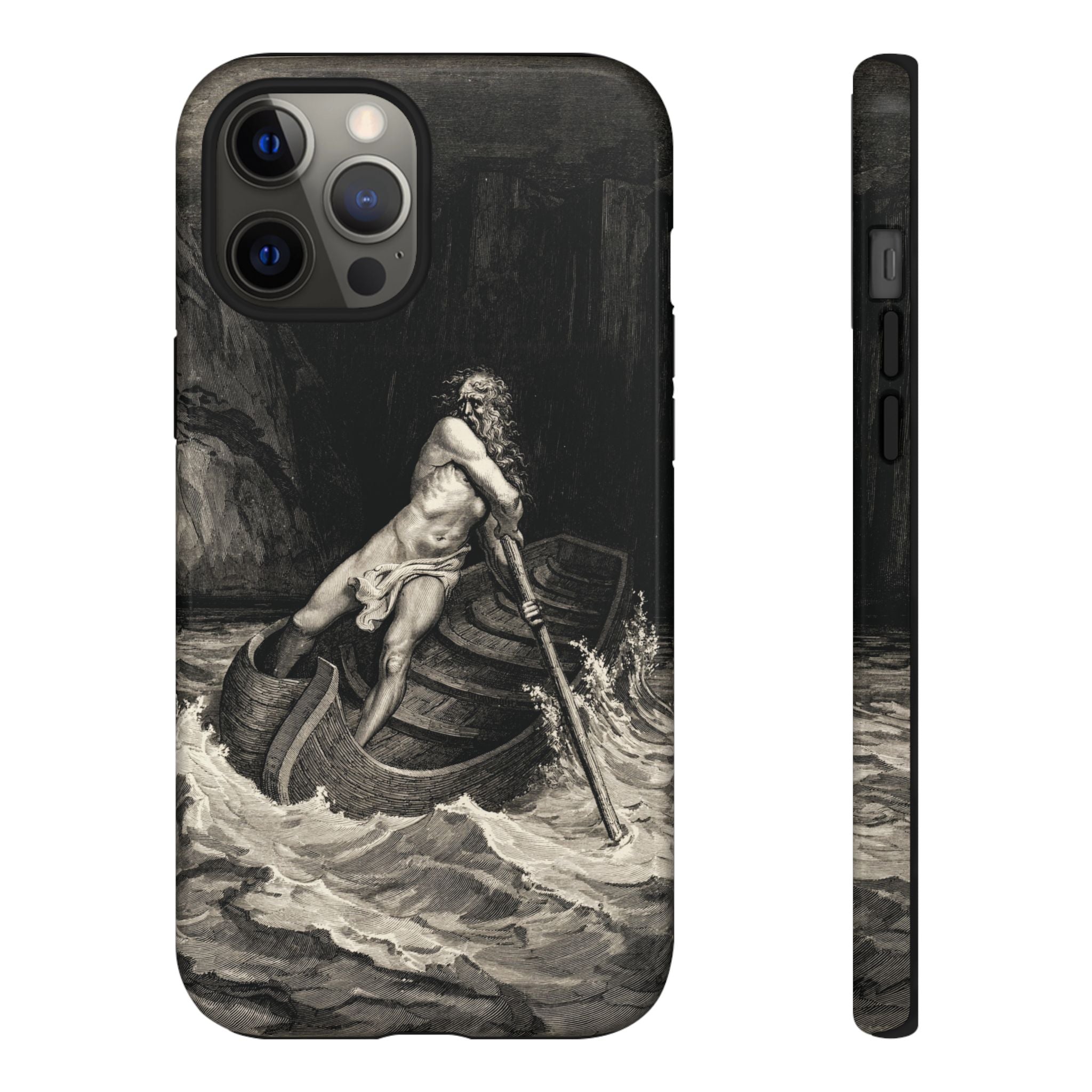Canto III - Charon by Gustave Doré - iPhone Tough Case