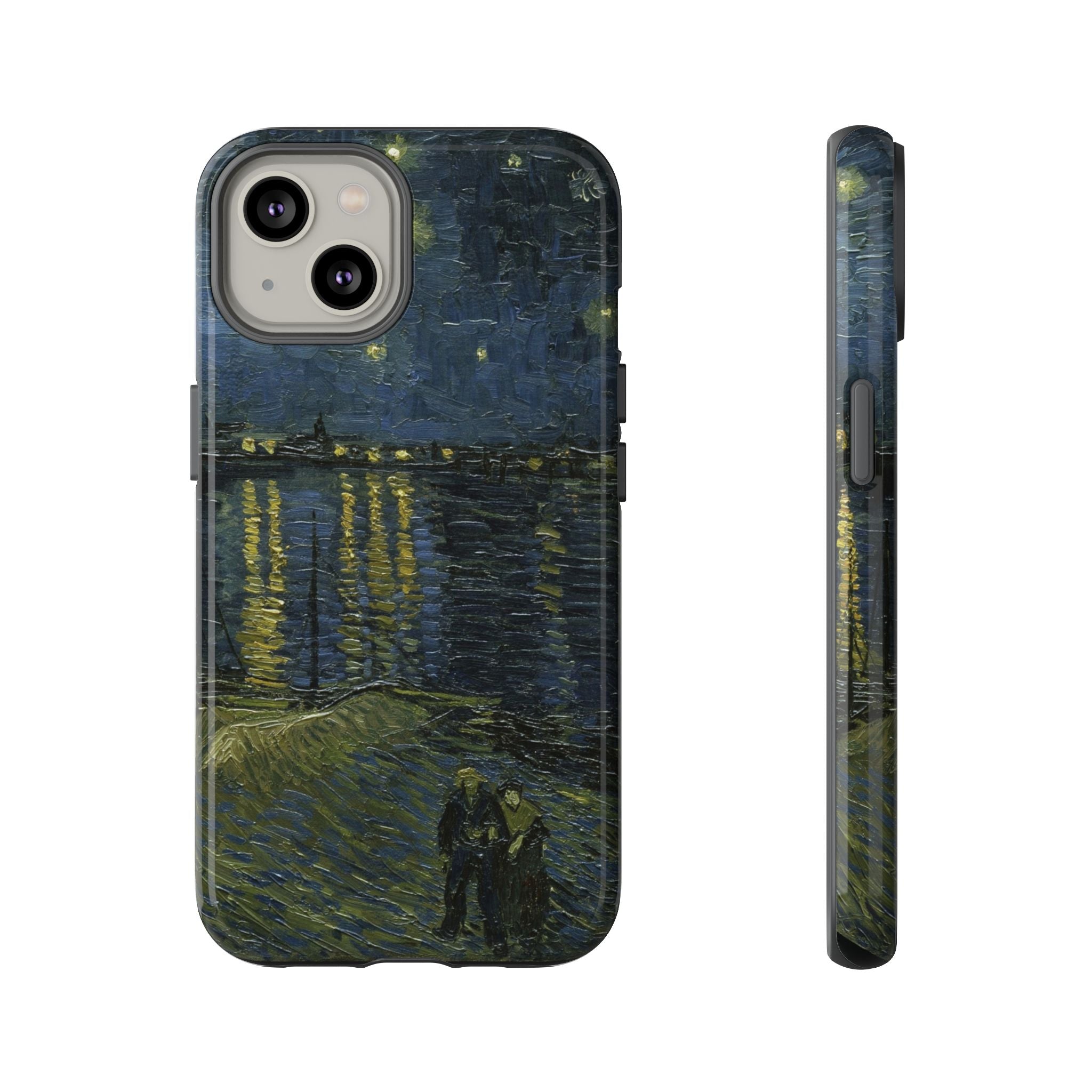 Starry Night on the Rhone by Van Gogh - iPhone Tough Case