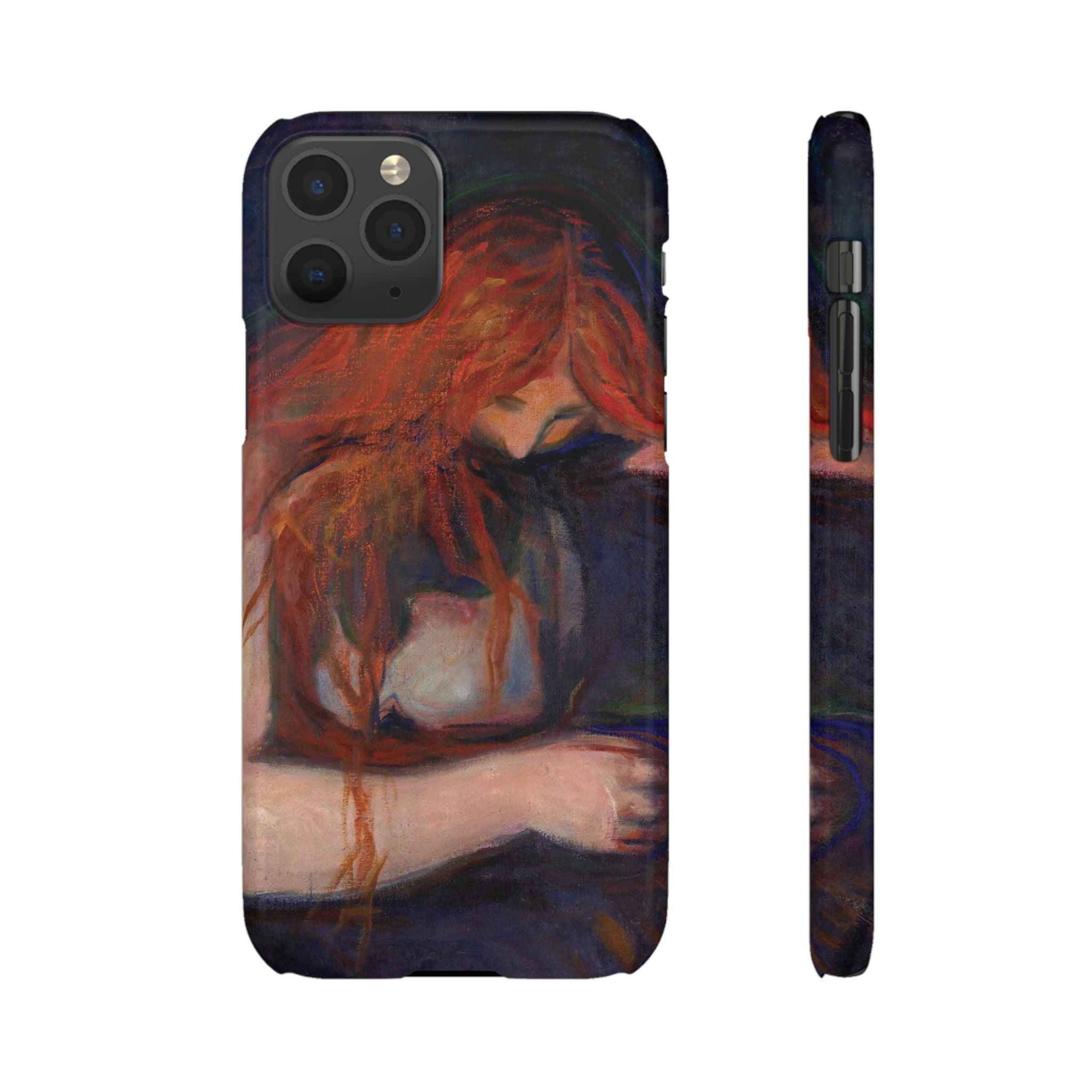 Vampire by Edvard Munch - iPhone Slim Case