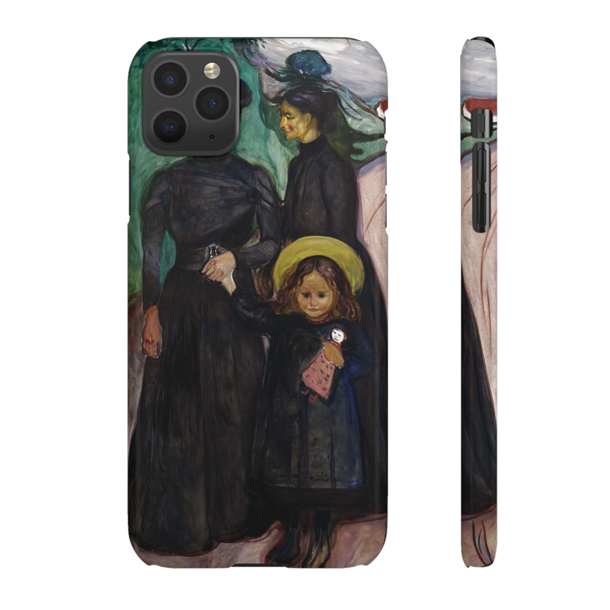 The Family by Edvard Munch - iPhone Slim Case