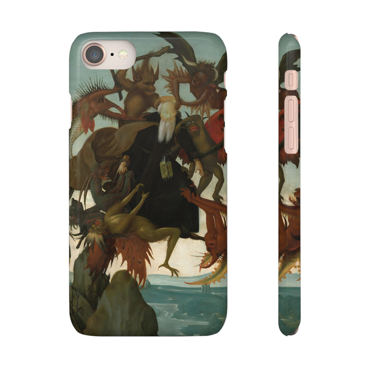 The Torment of Saint Anthony by Michelangelo - iPhone Slim Case