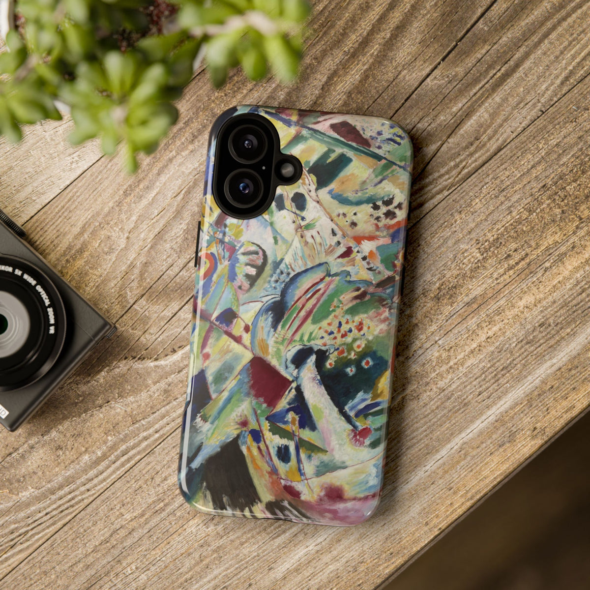Panel for Edwin R. Campbell No. 4 by Vasily Kandinsky - iPhone Tough Case