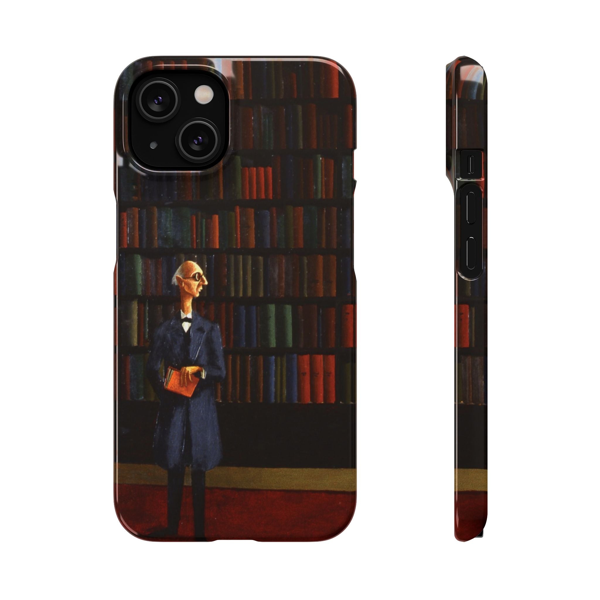 The Library by Franz Sedlacek - iPhone Slim Case