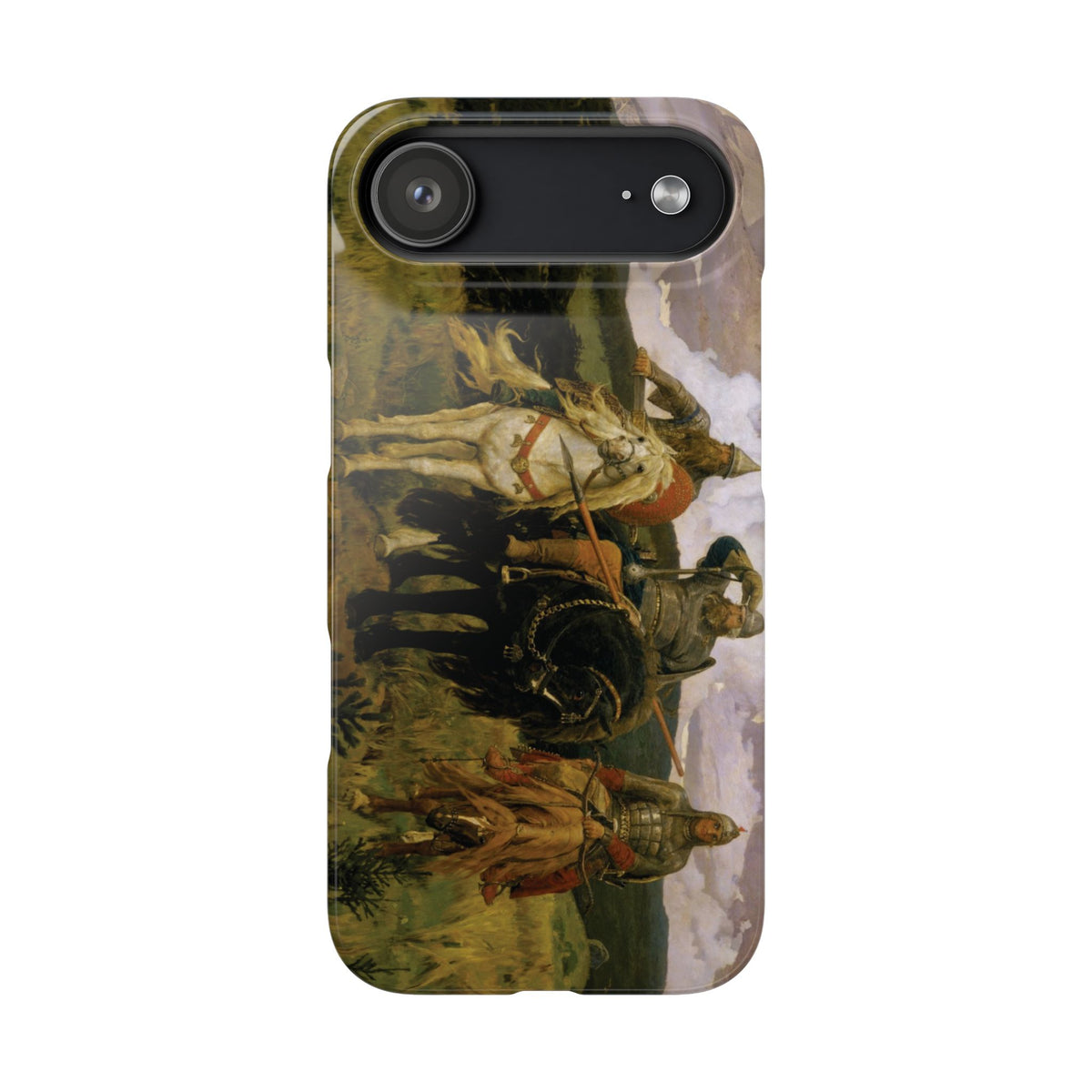 Bogatyrs by Viktor Vasnetsov - iPhone Slim Case