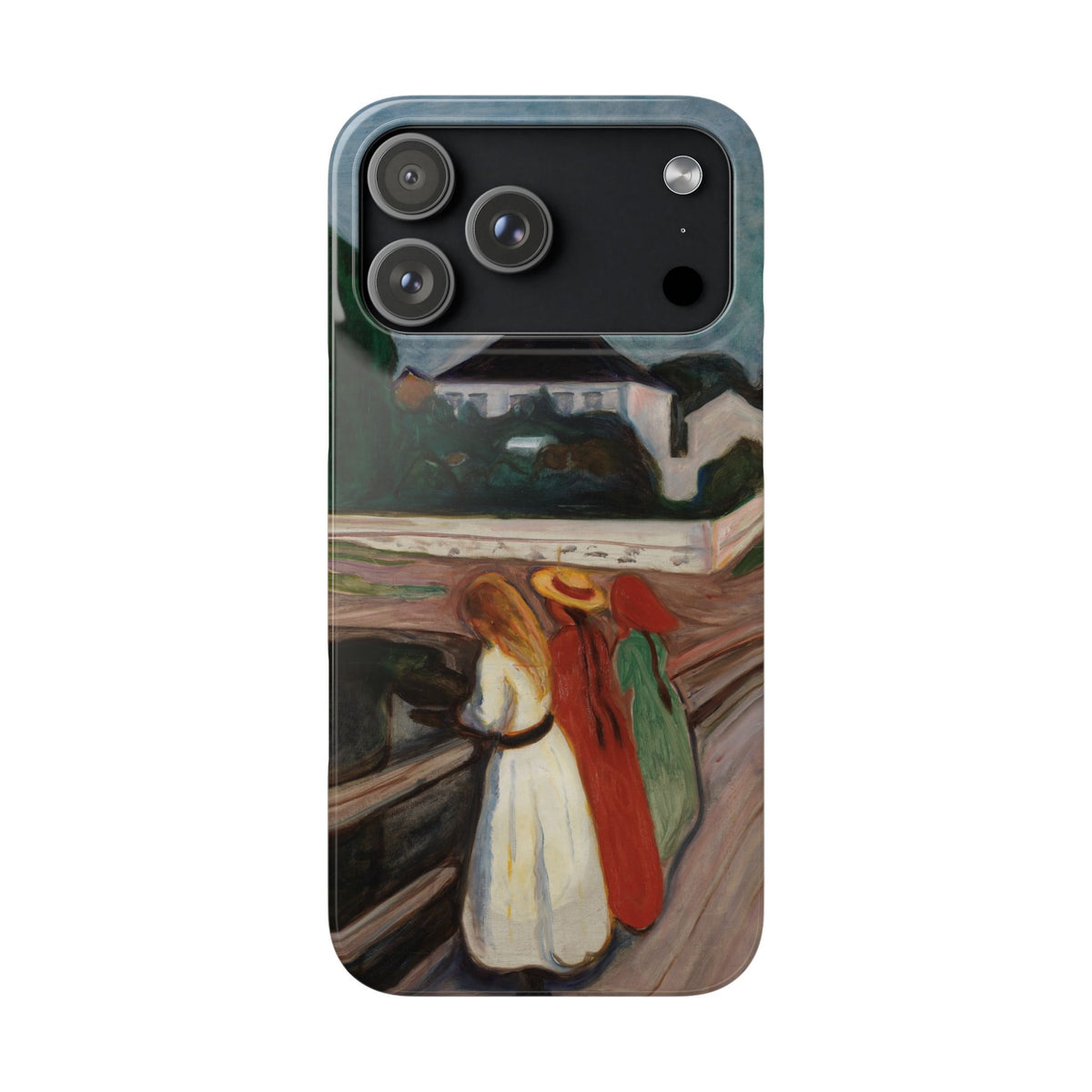 The Girls on the Bridge by Edvard Munch - iPhone Slim Case