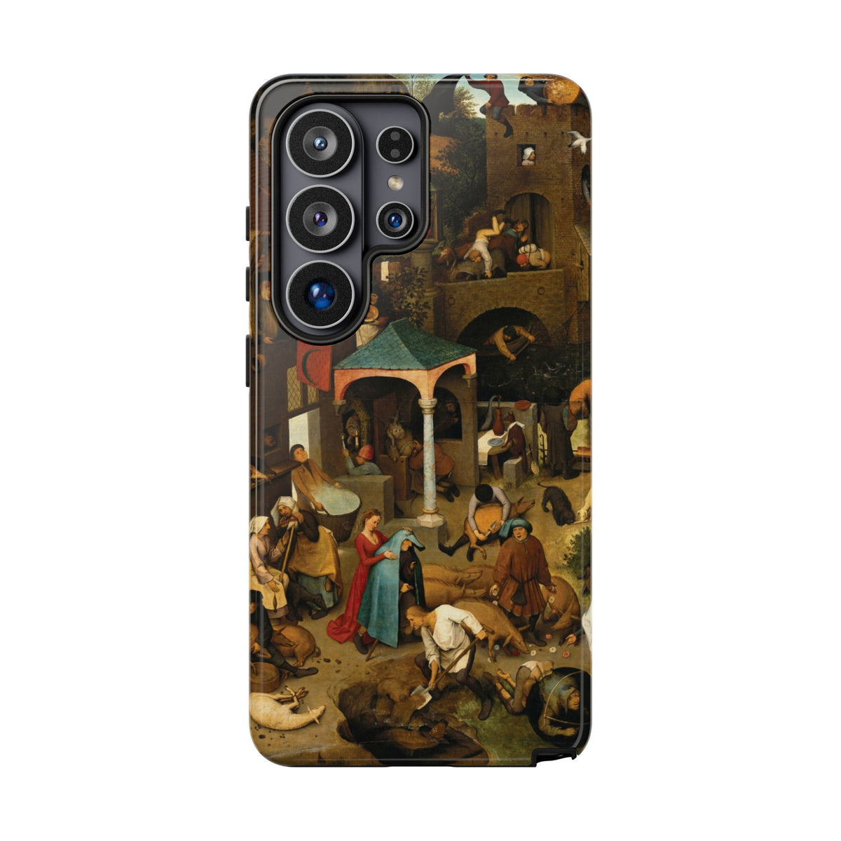 The Dutch Proverbs by Pieter Bruegel the Elder - Samsung Tough Case