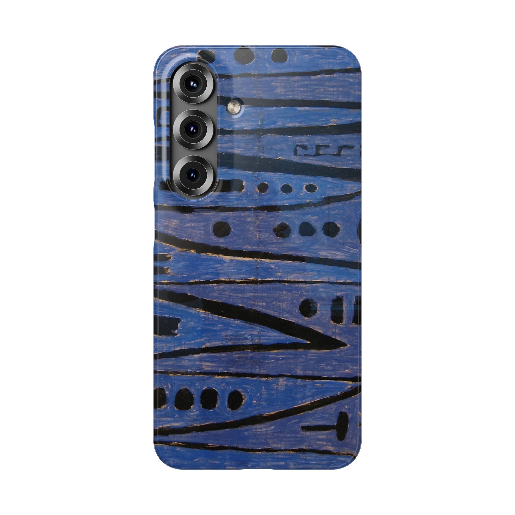 Heroic strokes of the bow by Paul Klee - Samsung Slim Case