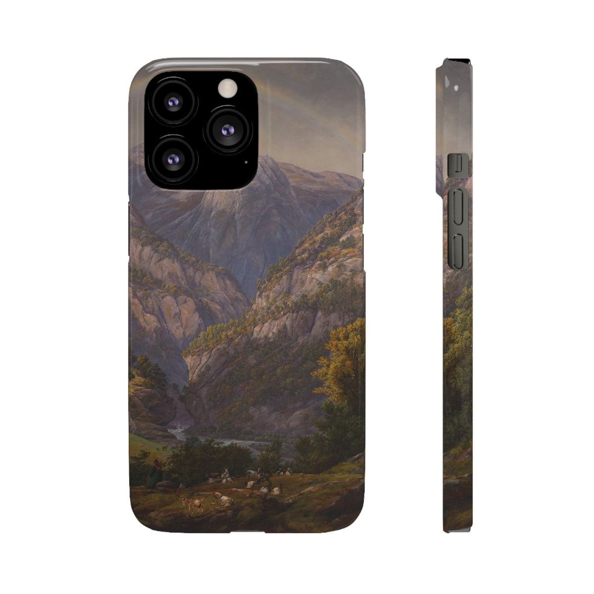 View from Stalheim by Johan Dahl - iPhone Slim Case