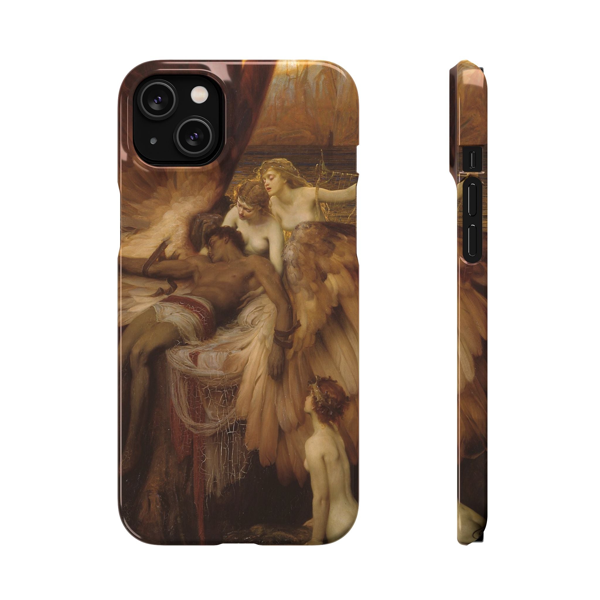 The Lament for Icarus by Herbert James Draper - iPhone Slim Case