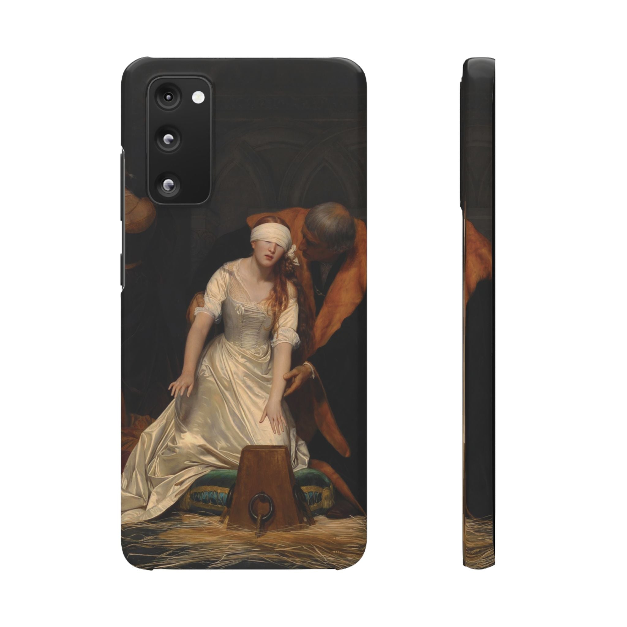The Execution of Lady Jane Grey by Paul Delaroche - Samsung Slim Case