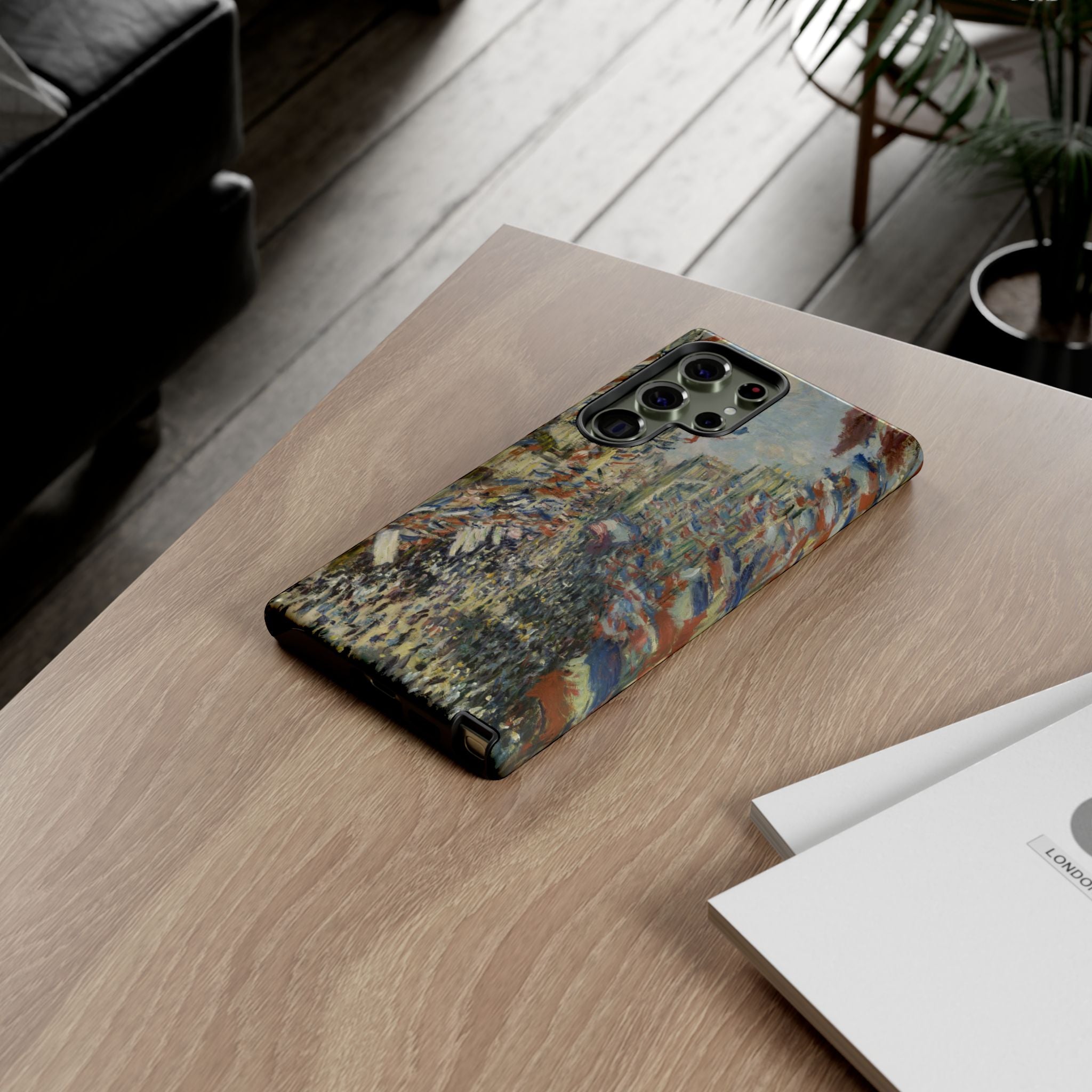 La Rue Montorgueil a Parigi di Claude Monet - Samsung Tough Case