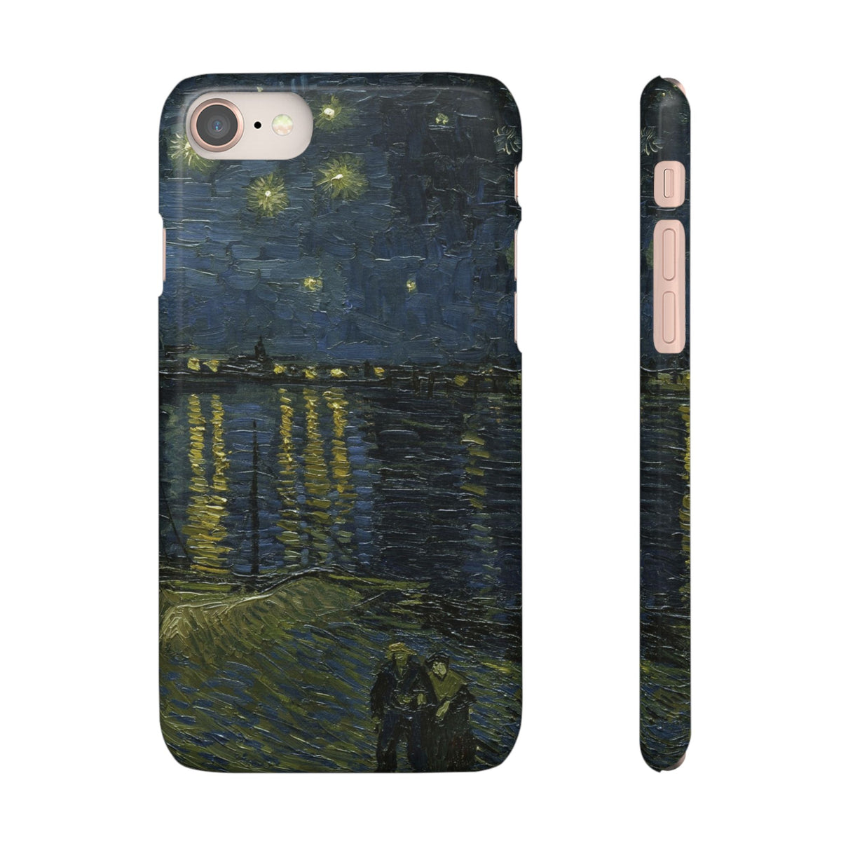 Starry Night  Over the Rhône by Van Gogh - iPhone Slim Case