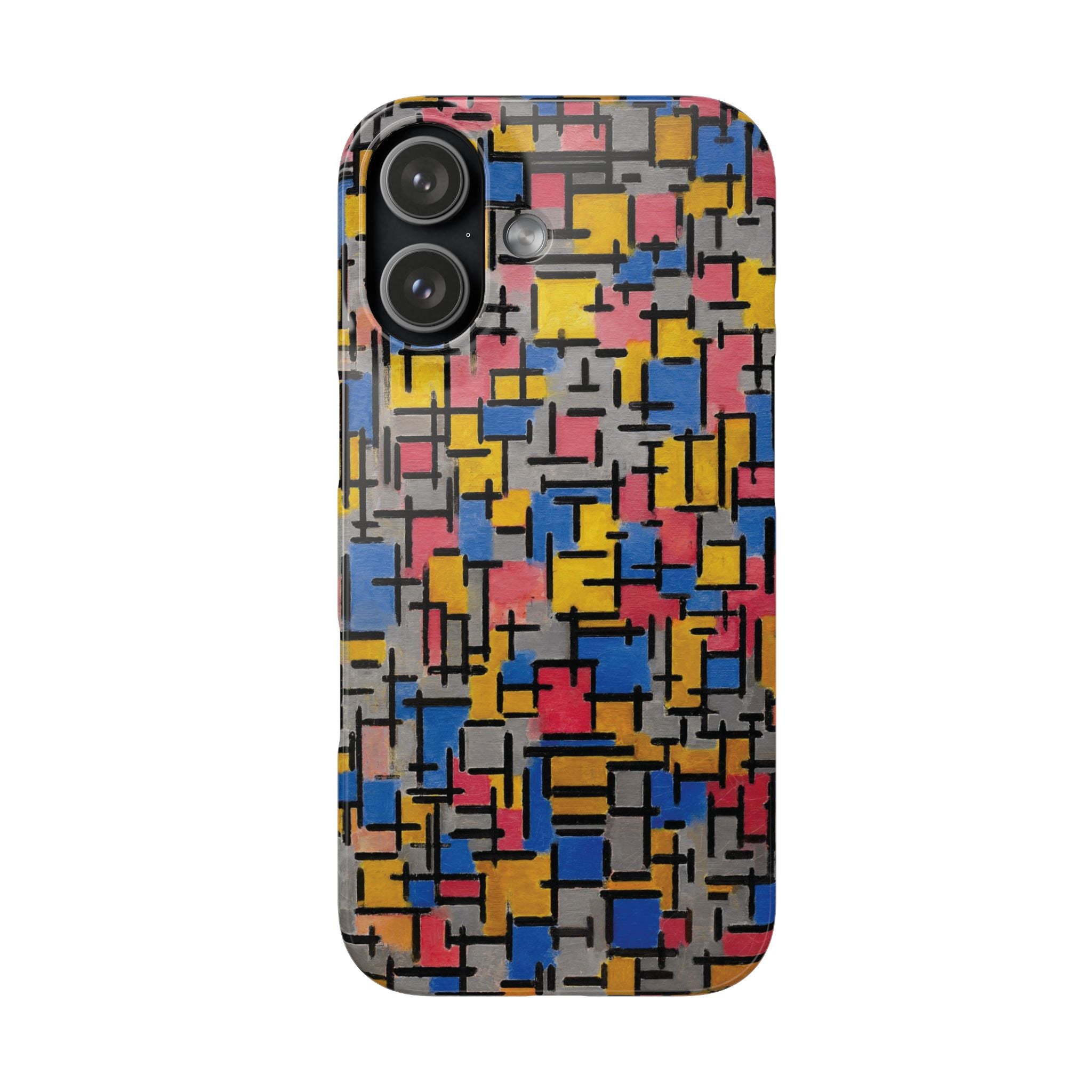Composition by Piet Mondrian - iPhone Slim Case