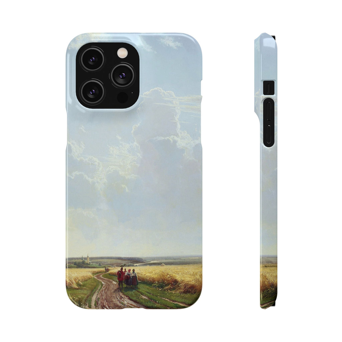 Midday in the Neighbourhood of Moscow by Ivan Ivanovich Shishkin - iPhone Slim Case