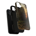 Evening Glow by Ivan Ivanovich Shishkin - iPhone Tough Case