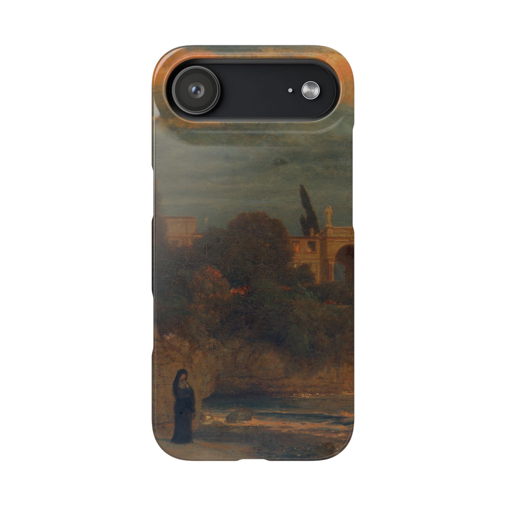 Villa by the Sea by Arnold Böcklin - iPhone Slim Case