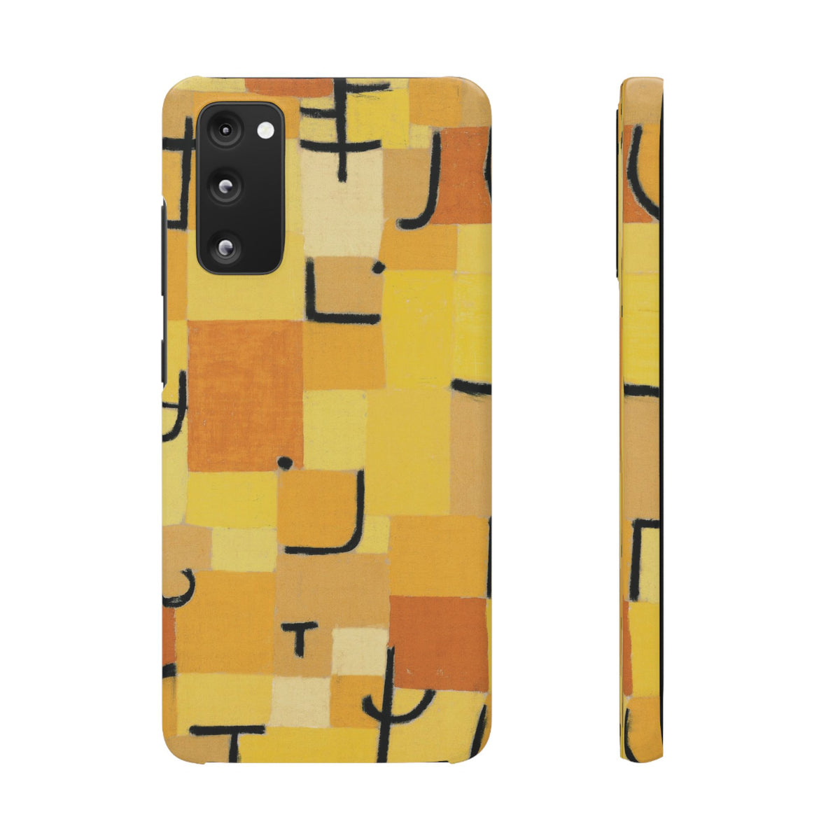 Signs in Yellow by Paul Klee - Samsung Slim Case