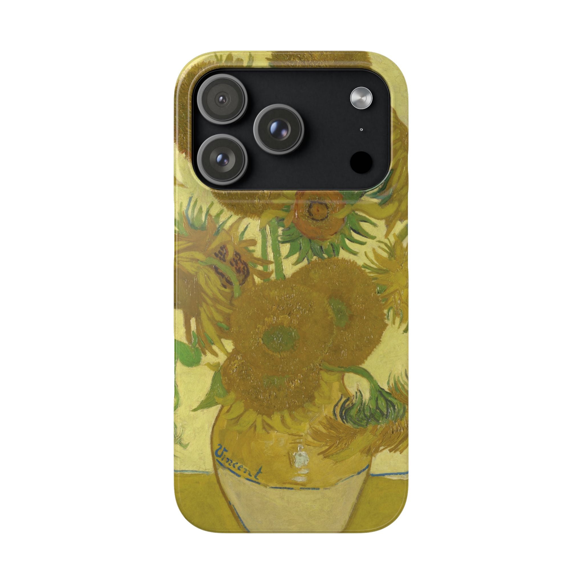 Sunflowers by Vincent van Gogh - iPhone Slim Case