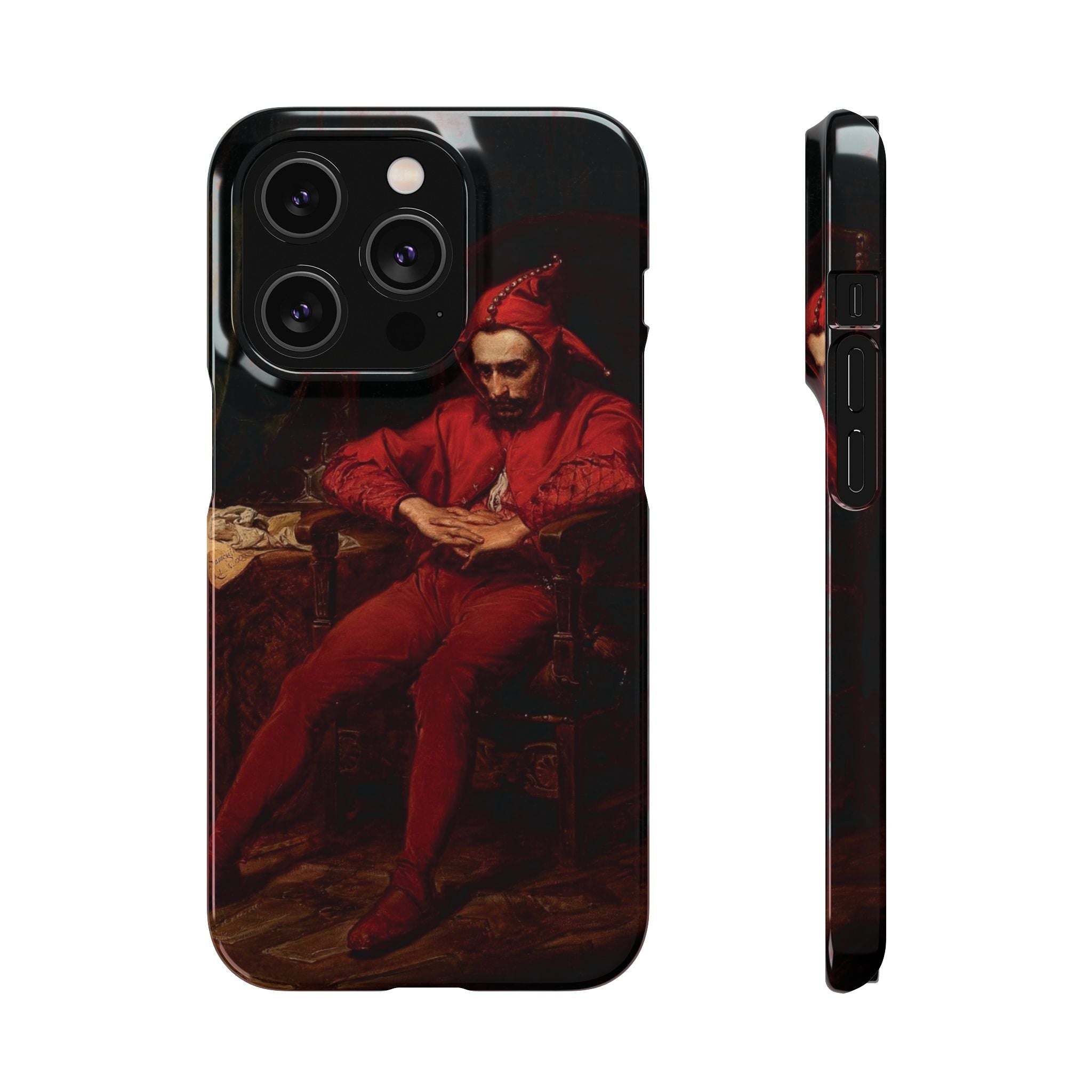 Stańczyk by Jan Matejko - iPhone Slim Case