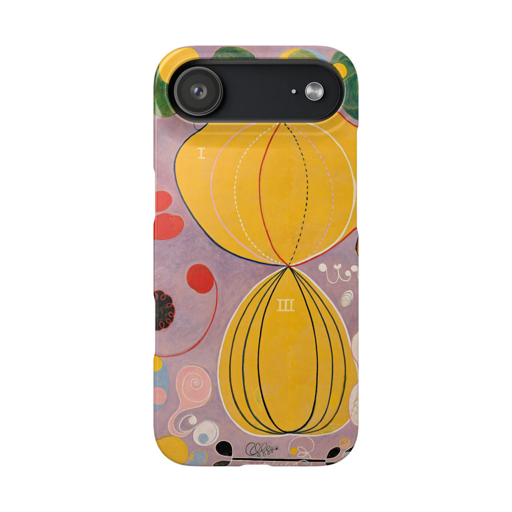The Ten Largest No. 7, Adulthood by Hilma af Klint - iPhone Slim Case