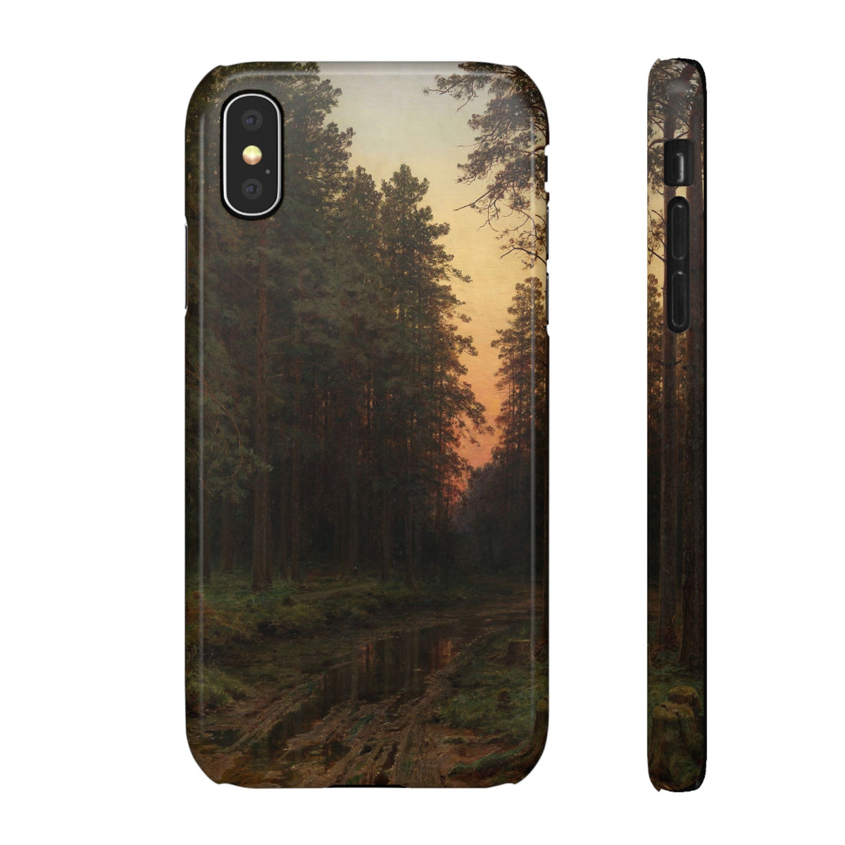 Evening Glow by Ivan Ivanovich Shishkin - iPhone Slim Case