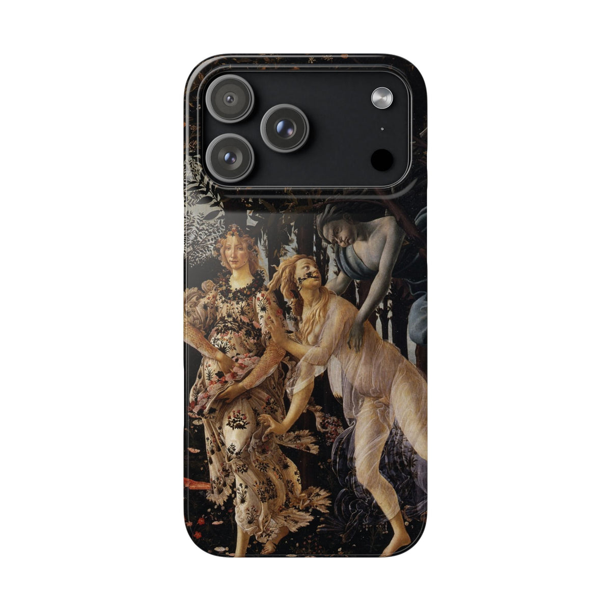 Flora and Zephyr from Primavera by Sandro Botticelli - iPhone Slim Case