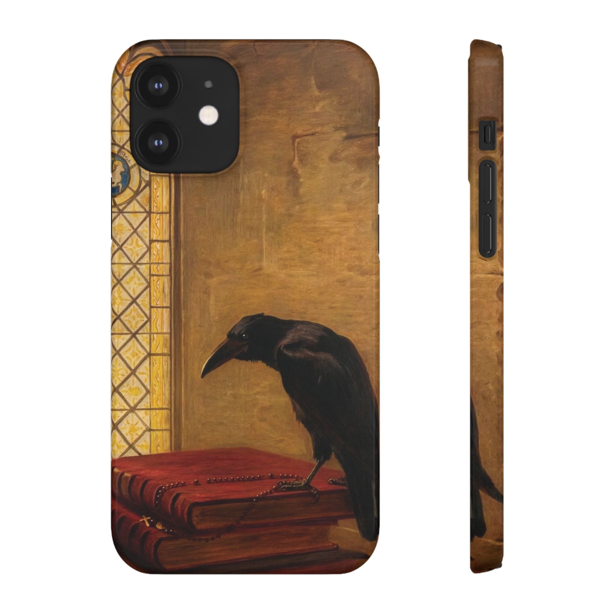 A Saint, from Jackdaw of Rheims by Briton Riviere - iPhone Slim Case