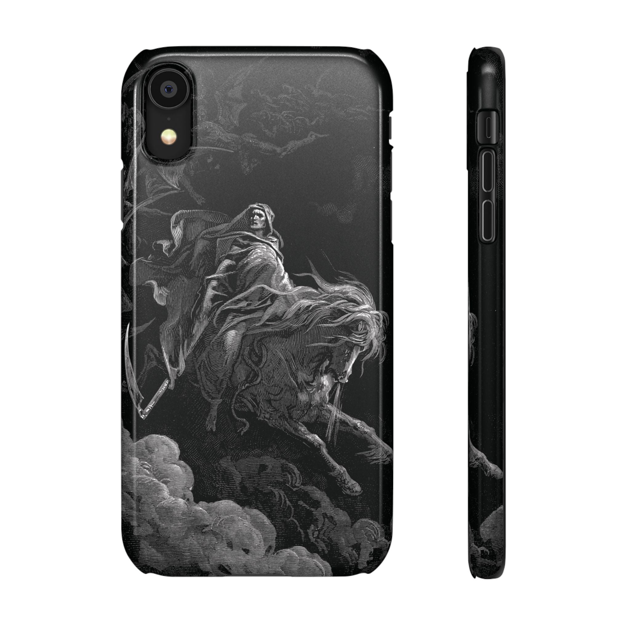 Death on the Pale Horse by Gustave Dore - iPhone Slim Case