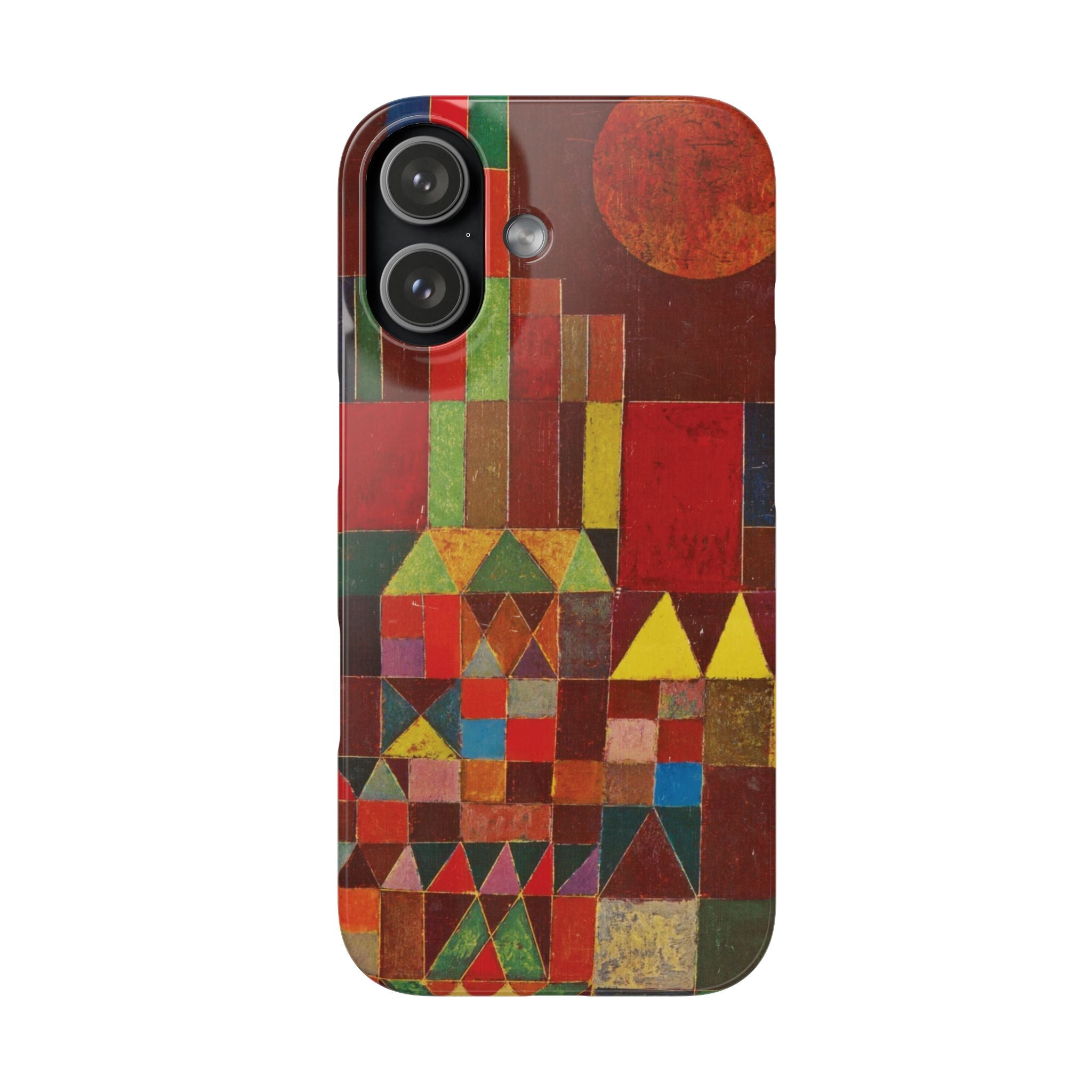 Castle and Sun by Paul Klee - iPhone Slim Case