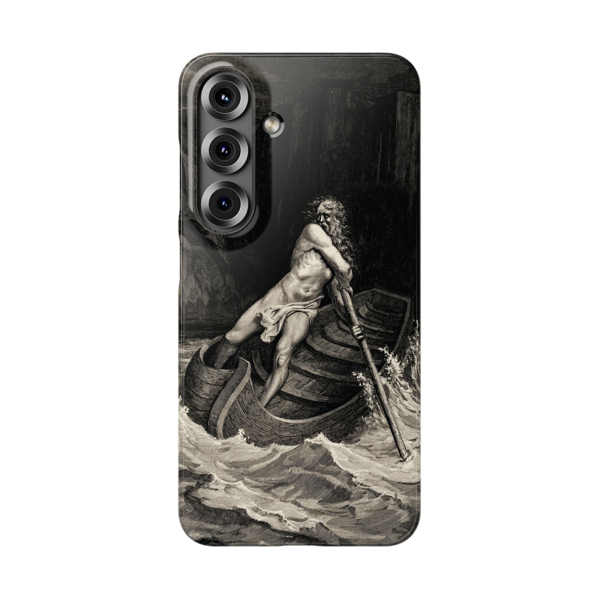 Canto III – Charon by Gustave Doré - Samsung Slim Case