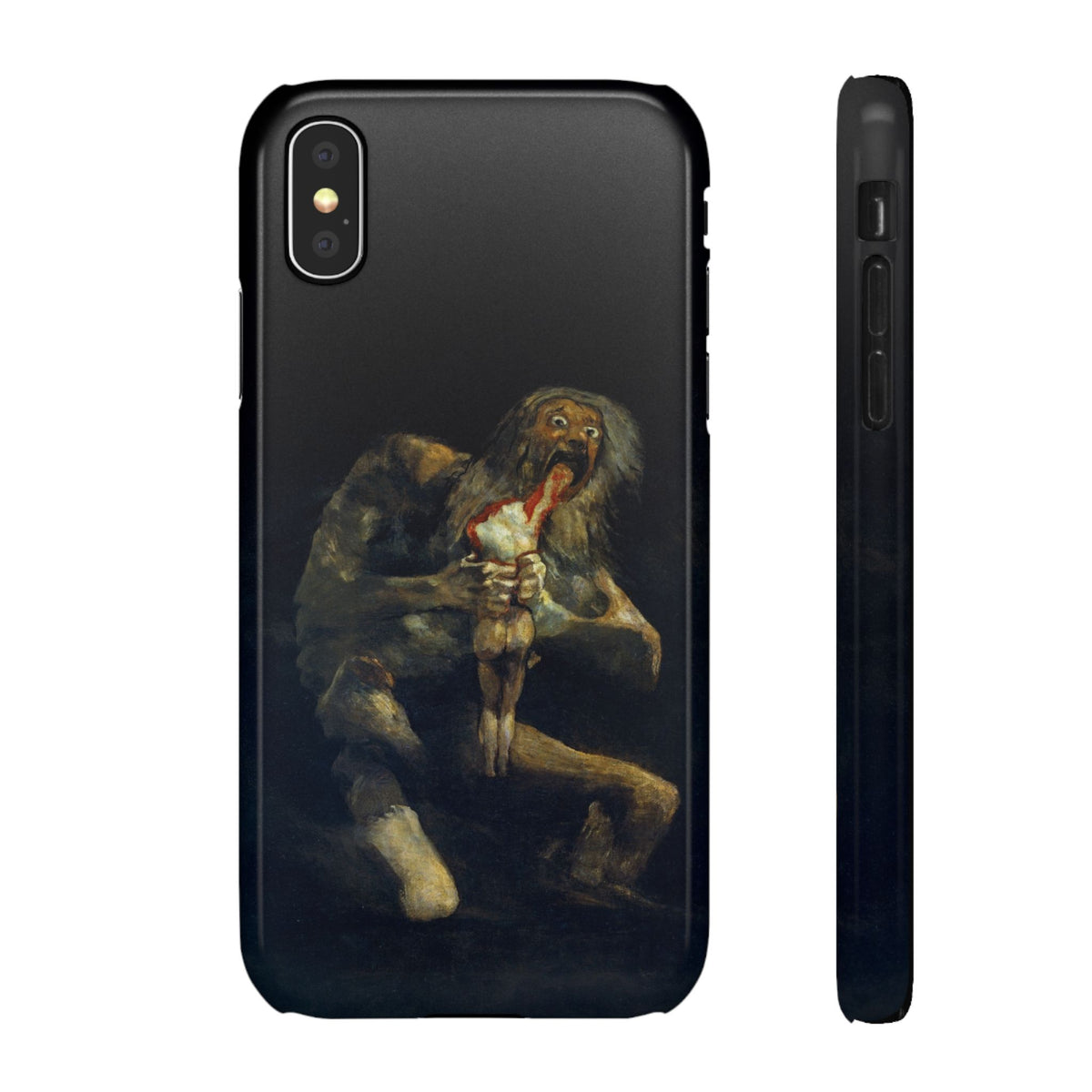 Saturn Devouring His Son by Goya - iPhone Slim Case