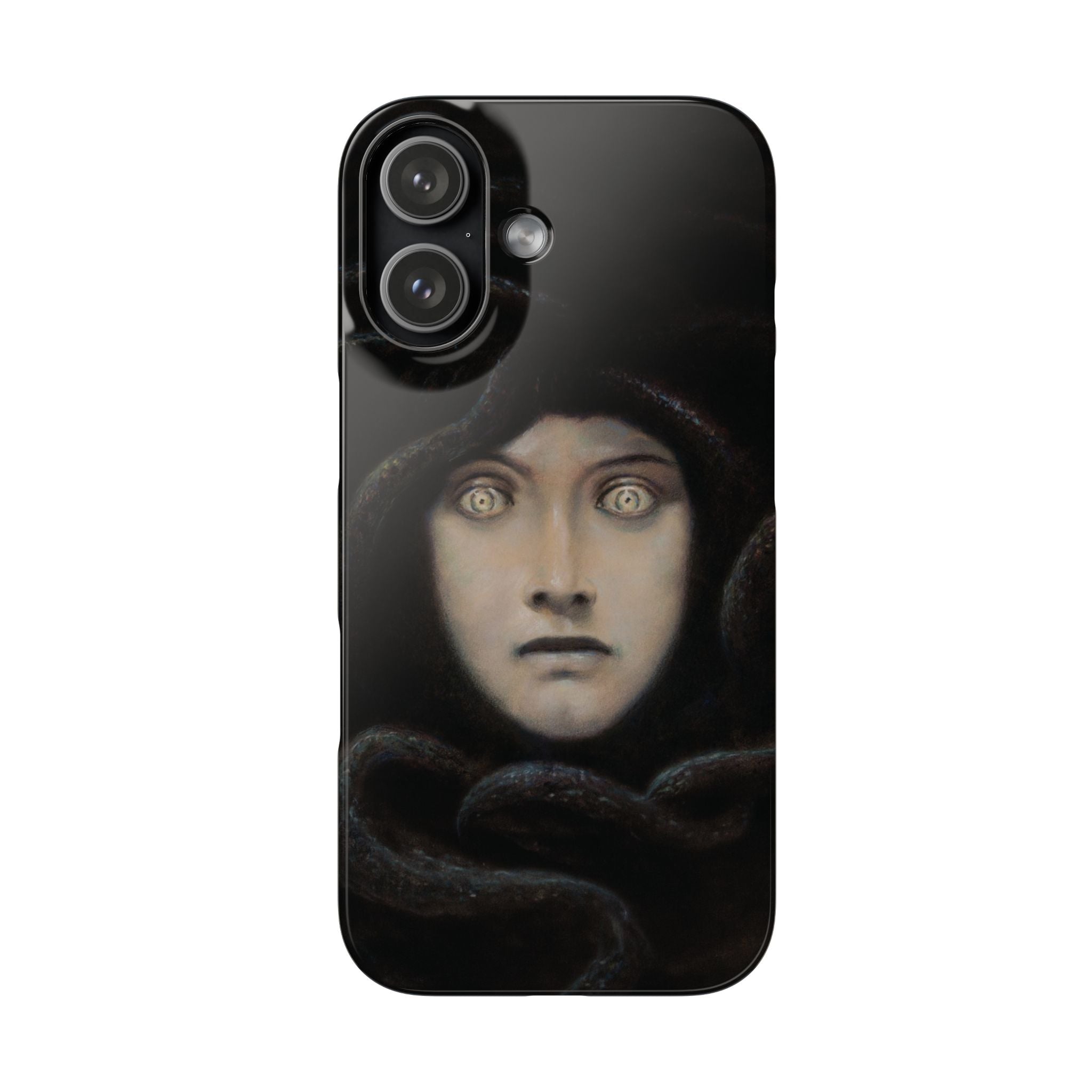 Head of Medusa by Franz von Stuck - iPhone Slim Case