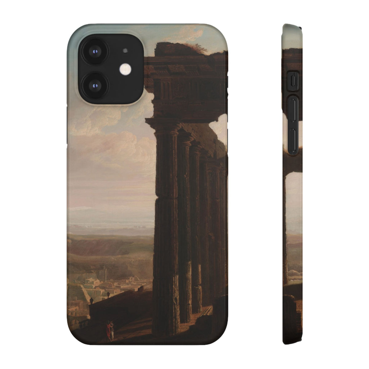 Ruins of an Ancient City by John Martin - iPhone Slim Case