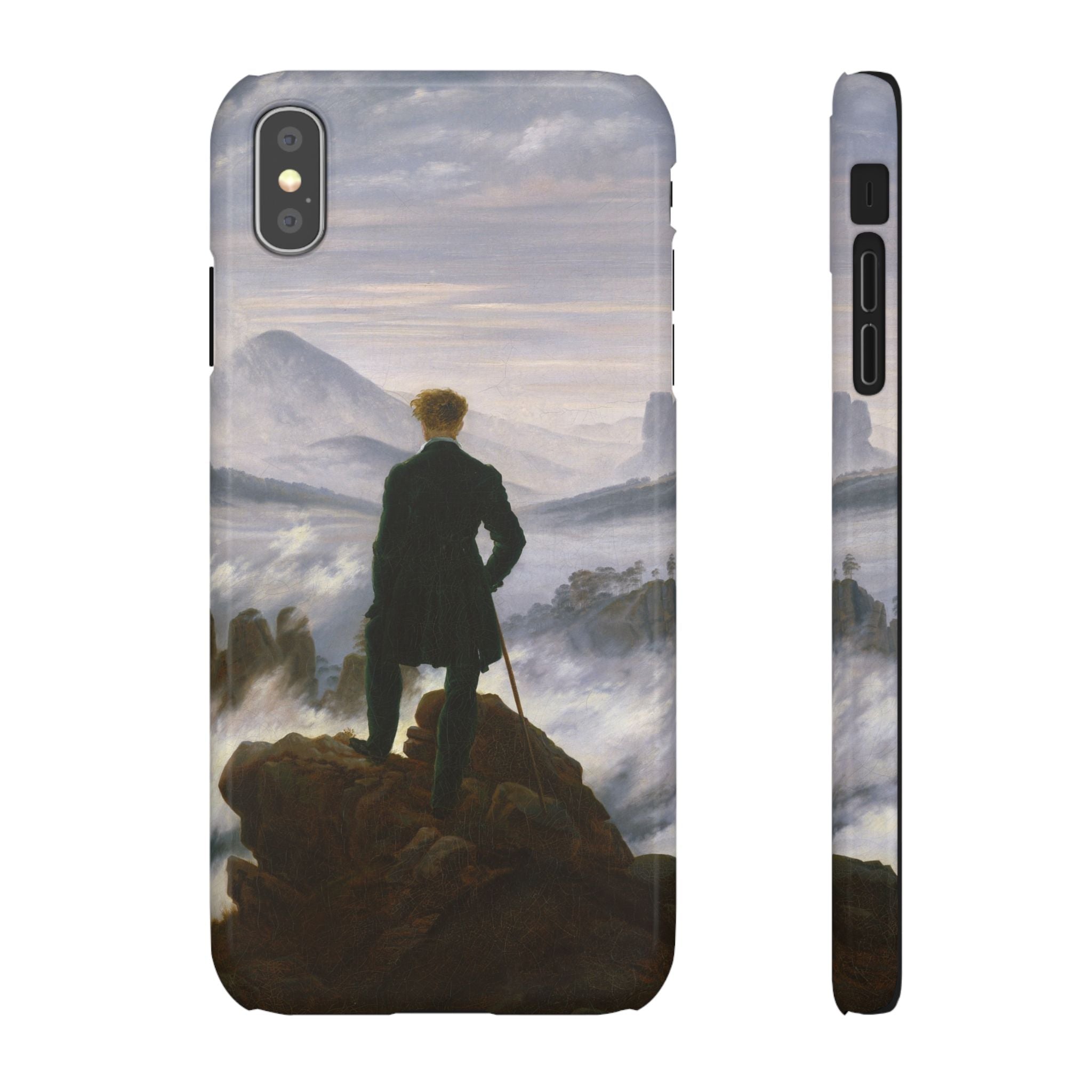 The Wanderer above the Sea of Fog by Caspar David Friedrich - iPhone Slim Case