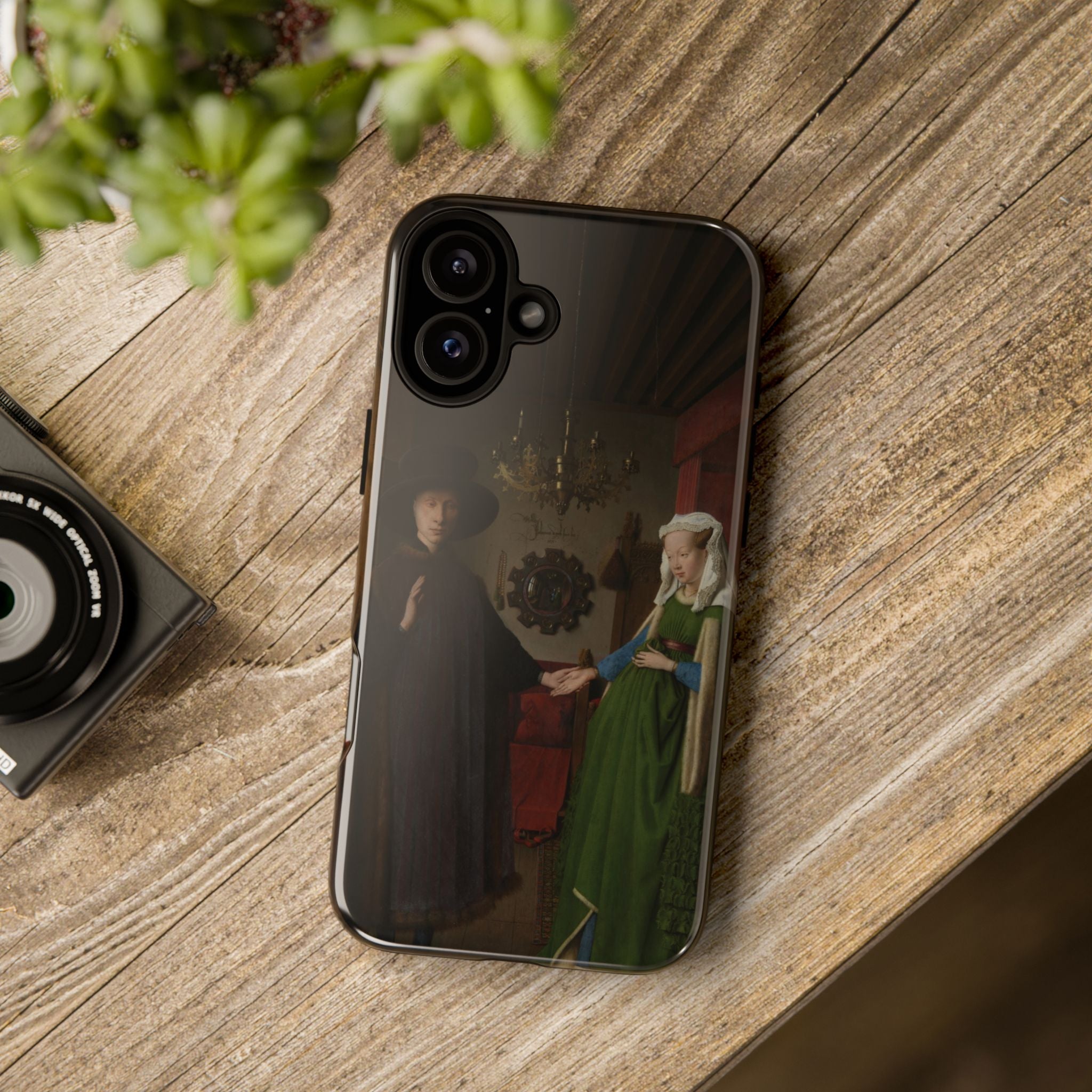 The Arnolfini Portrait by Jan van Eyck - iPhone Tough Case