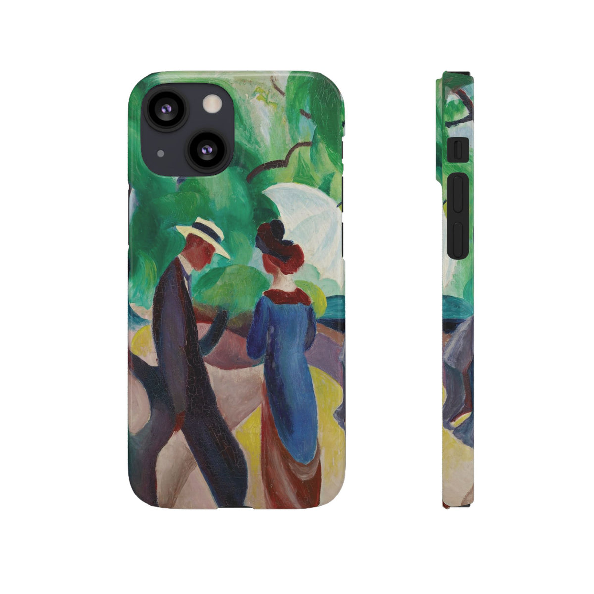 Promenade by August Macke - iPhone Slim Case