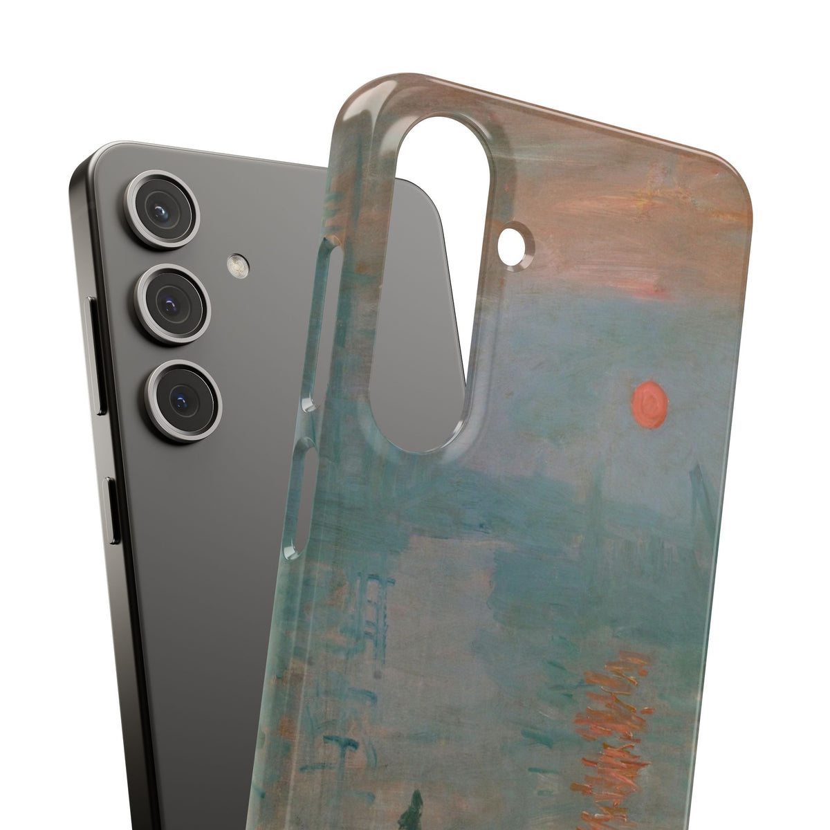 Impression, Sunrise by Claude Monet - Samsung Slim Case