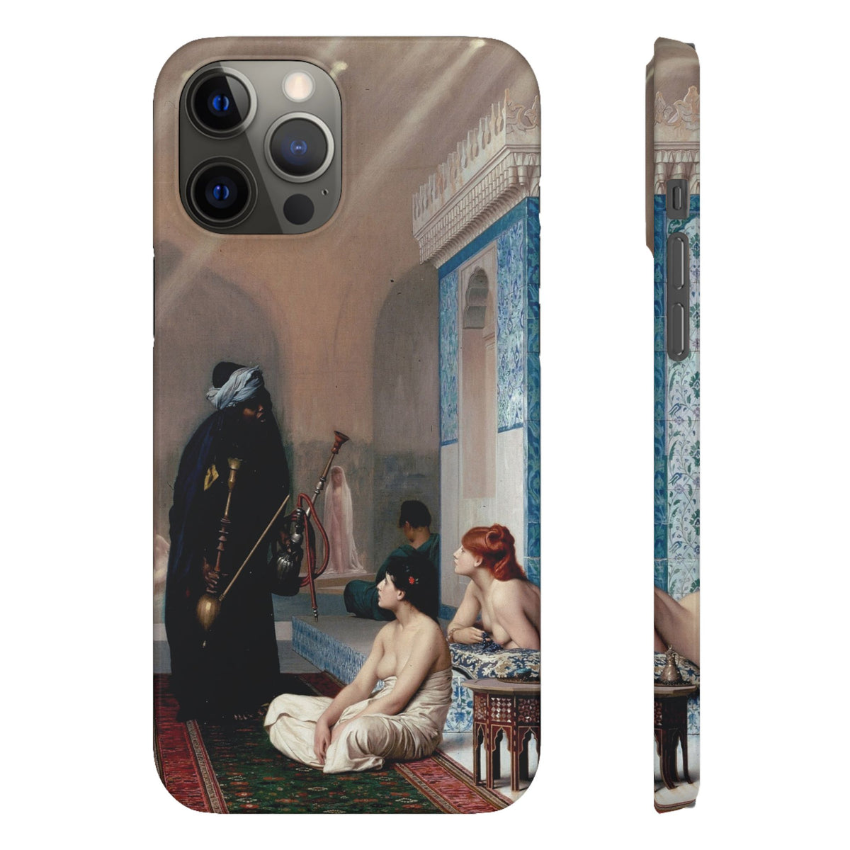 Pool in a Harem by Jean-Leon Gerome - iPhone Slim Case
