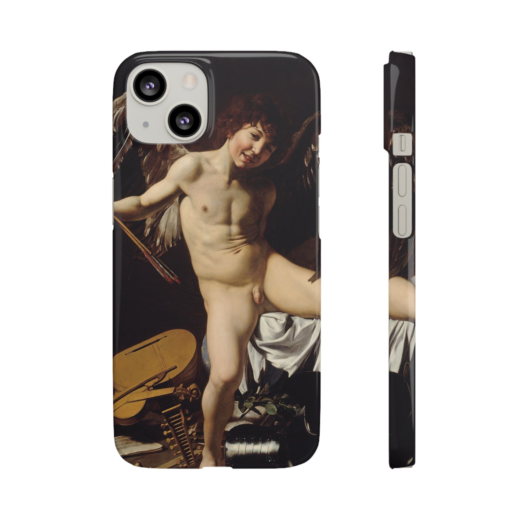 Amor Vincit Omnia by Caravaggio - iPhone Slim Case