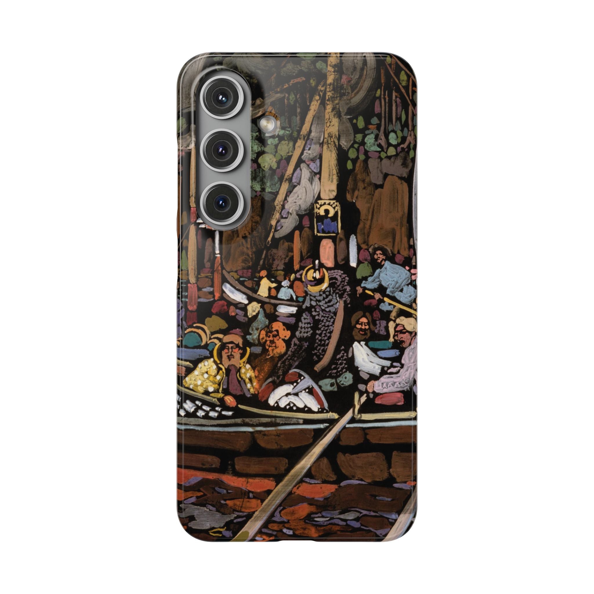 Lied (Chanson) by Vasily Kandinsky - Samsung Slim Case