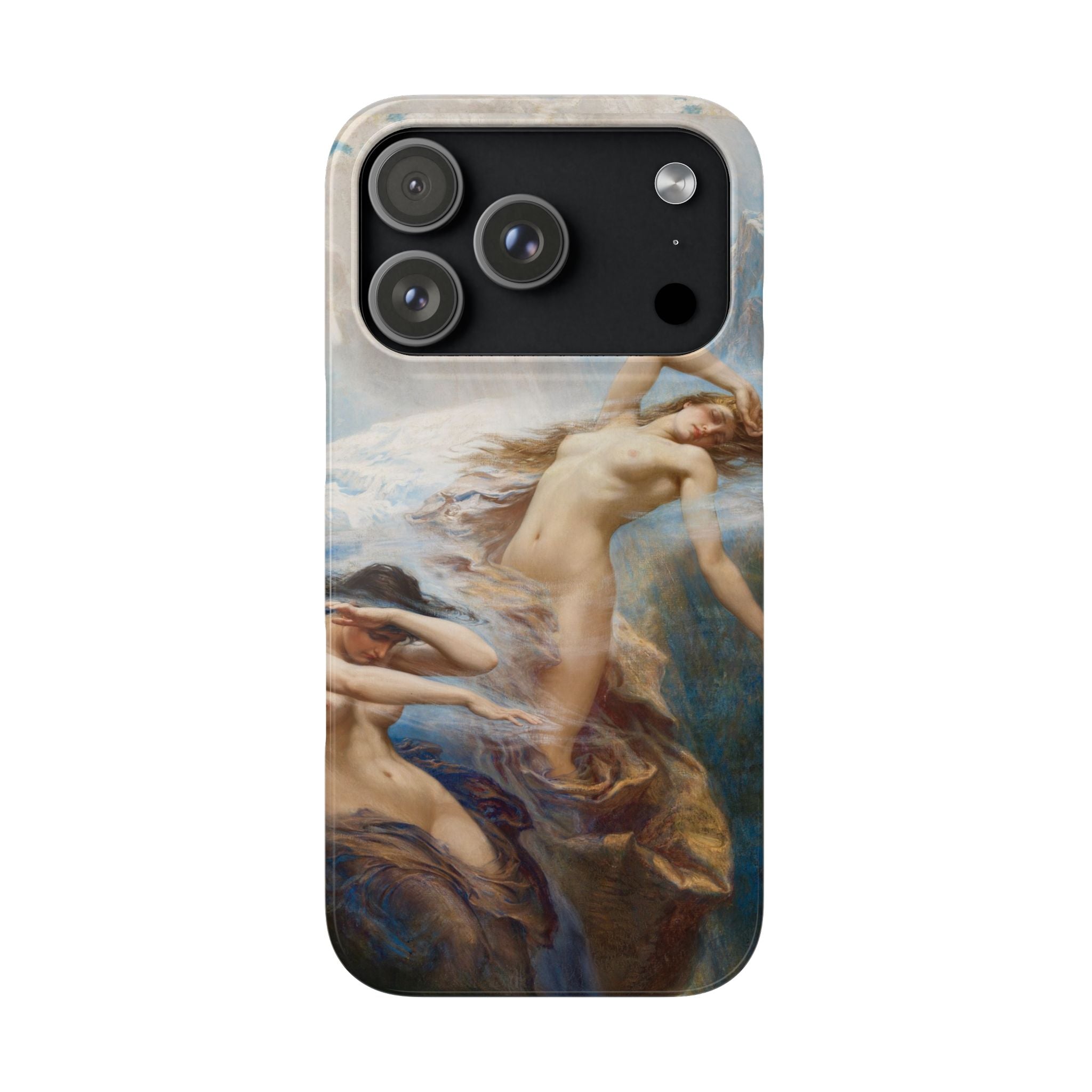 The Mountain Mists by Herbert James Draper - iPhone Slim Case