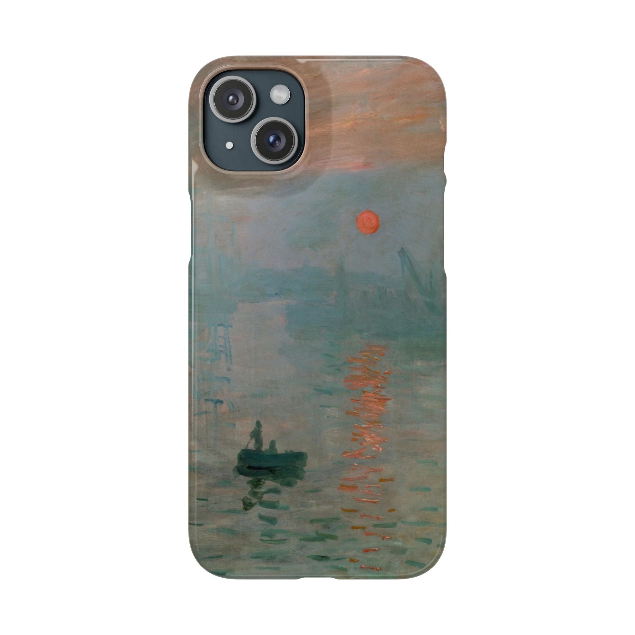 Impression, Sunrise by Claude Monet - iPhone Slim Case