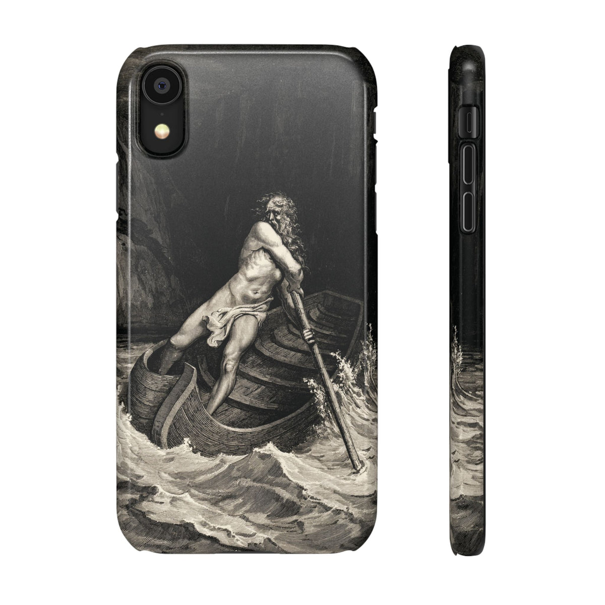 Canto III - Charon by Gustave Doré - iPhone Slim Case