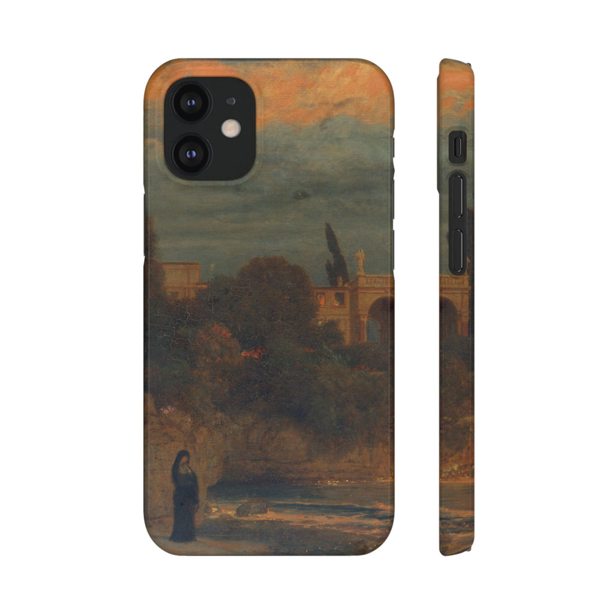 Villa by the Sea by Arnold Böcklin - iPhone Slim Case
