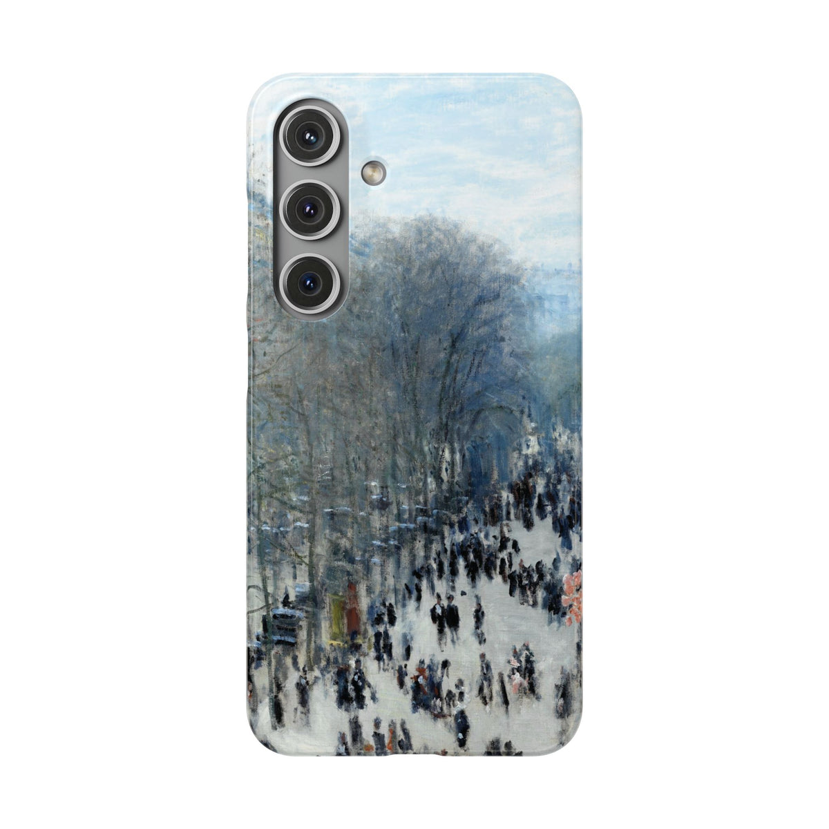 Boulevard des Capucines by Claude Monet - Samsung Slim Case