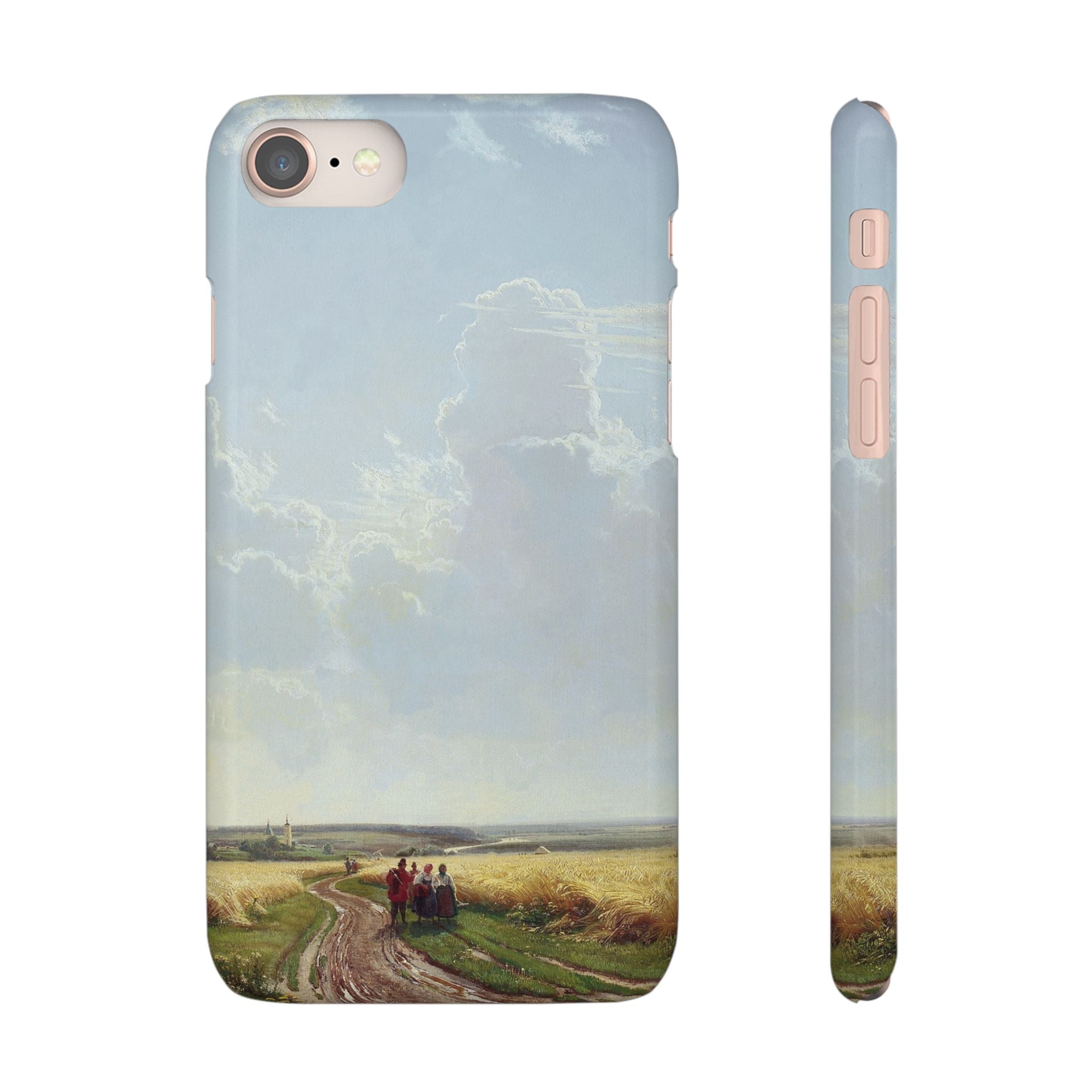 Midday in the Neighbourhood of Moscow by Ivan Ivanovich Shishkin - iPhone Slim Case