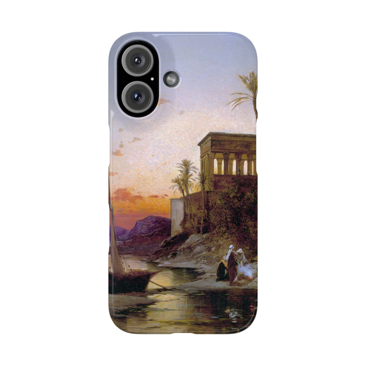 The Kiosk of Trajan by Hermann Corrodi - iPhone Slim Case