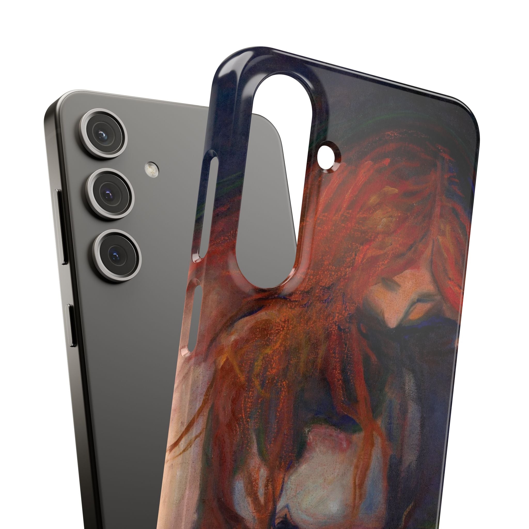 Vampire by Edvard Munch - Samsung Slim Case