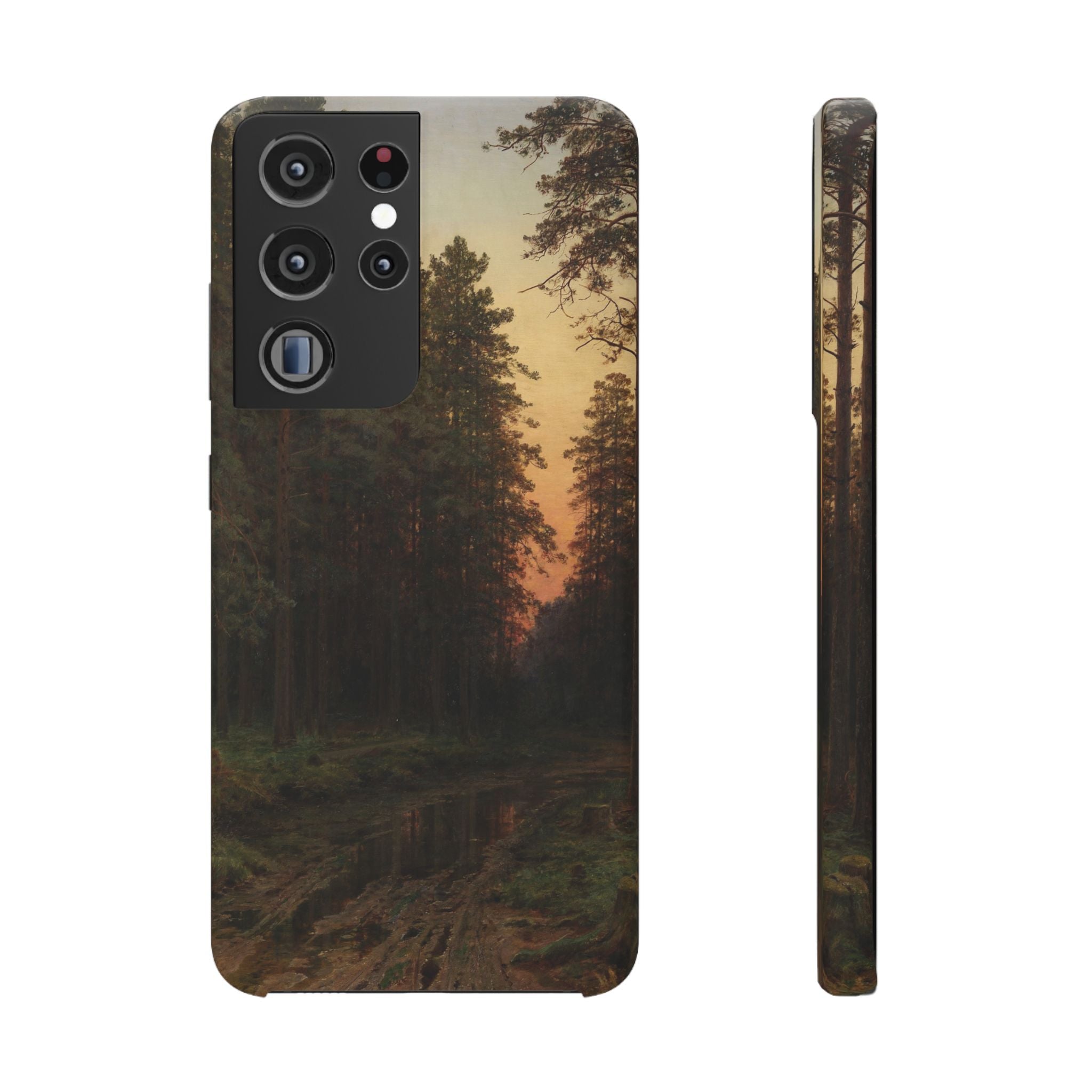 Evening Glow by Ivan Ivanovich Shishkin - Samsung Slim Case